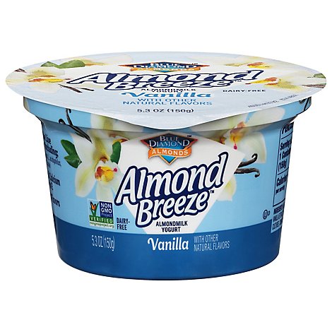 Blue Diamond Almond Breeze Yogurt Vanilla - 5.3 Oz