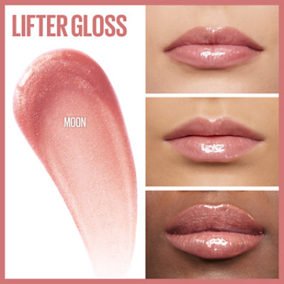 Maybelline Lifter Gloss Lip Gloss Makeup With Hyaluronic Acid Moon - 0.18 Fl. Oz. - Image 4