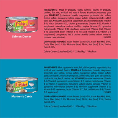 Friskies Ocean Whitefish And Tuna Wet Cat Food Pack - 40-5.5 Oz - Image 4