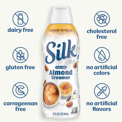 Silk Crème Brûlée Almond Creamer - 32 Fl. Oz. - Image 2