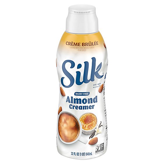 Silk Almond Creamer Creme Brulee - 32 FZ