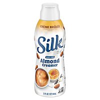 Silk Almond Creamer Creme Brulee - 32 FZ - Image 1
