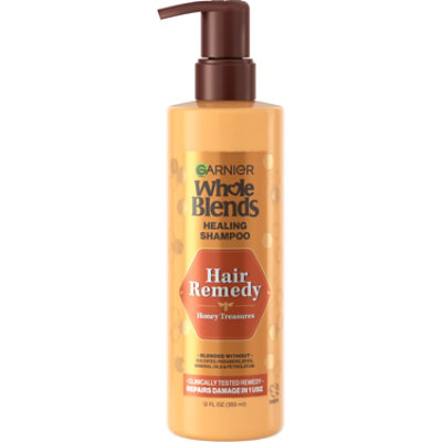 Garnier Whole Blends Shampoo Honey - 12 FZ - Image 1