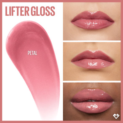 Maybelline Lifter Gloss Lip Gloss Makeup With Hyaluronic Acid Petal - 0.18 Fl. Oz. - Image 3