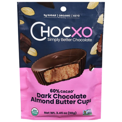 Chocxo Cups Dk Choc Almond Buttr - 3.46 OZ - Image 3