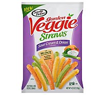 Sensible Portions Garden Veggie Straws Sour Cream Onion - 4.25 Oz