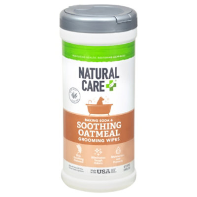 Natural Care Oatmeal Dog Wipes - EA