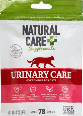 Natural Care Cat Soft Chews Urinary Tract - 6 CT - Image 2