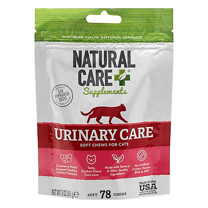Natural Care Cat Soft Chews Urinary Tract - 6 CT - Image 1