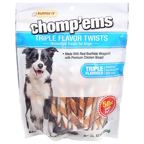 Chompems Twists Triple Flavor - 50 CT
