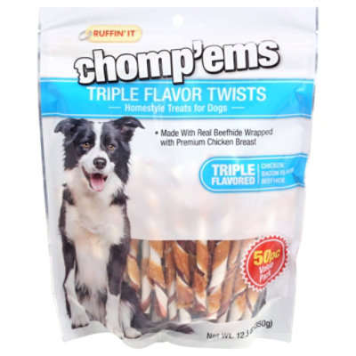 Chompems Twists Triple Flavor - 50 CT