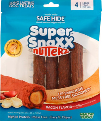 Super Snaxx Nutterz Bacon With Peanut Butter - 6.5 OZ