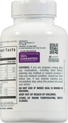 Signature Select/Care Fish Oil 1200mg Lemon Flavor Softgel - 90 CT - Image 4