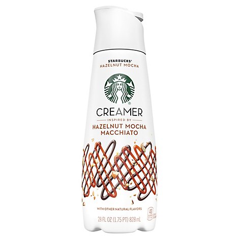 Starbucks Creamer Hazelnut Mocha Bottle - 28 FZ