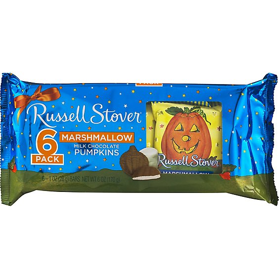 Russell Stover Marshmallow Pumpkin - 6 OZ