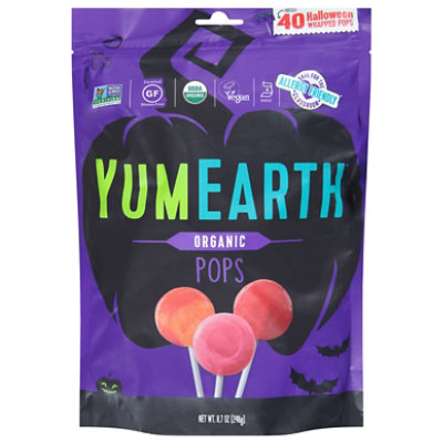 Yumearth Organic Lollipops Halloween Pack - 40 Count - Markets