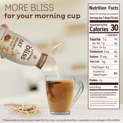 Coffee Mate Natural Bliss Oat Brown Sugar Coffee Creamer - 32 FZ - Image 5