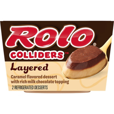 COLLIDERS Layered ROLO Refrigerated Dessert Pack - 2 Count