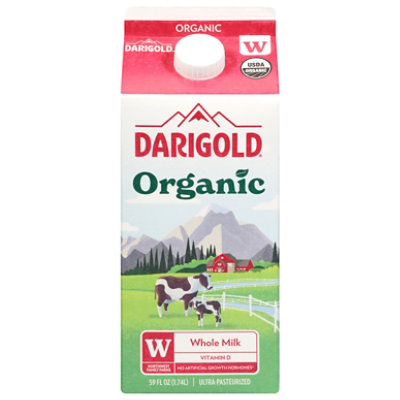 Darigold Northwest Organic Whole Milk - 59 FZ - Image 1