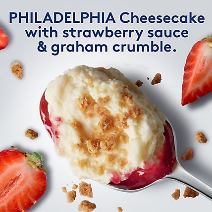 Philadelphia Cheesecake Crumble Strawberry - 6.6 OZ - Image 2