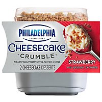 Philadelphia Cheesecake Crumble Strawberry - 6.6 OZ - Image 1