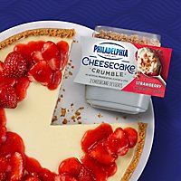 Philadelphia Cheesecake Crumble Strawberry Cheesecake Desserts with Graham Crumble Pack - 2 Count - Image 1