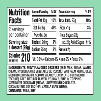 COLLIDERS™ Chopped HERSHEY’S Mint Refrigerated Dessert - 2 Count - Image 3