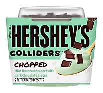 COLLIDERS Chopped HERSHEY'S Mint Refrigerated Dessert Pack - 2 Count