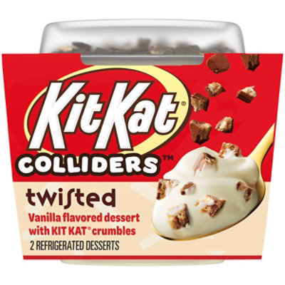 COLLIDERS Twisted Kit Kat Refrigerated Dessert Pack - 2 Count