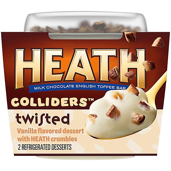 COLLIDERS Twisted Heath Refrigerated Dessert Pack - 2 Count