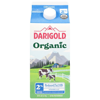 Darigold Northwest Organic 2% Milk - 59 FZ - Image 3