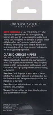 Japone Cuticle Nipper Mens Classic - 1 EA - Image 4