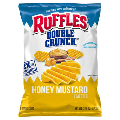 Ruffles Potato Chips Double Crunch Honey Mustard - 2.375 Oz - Image 3