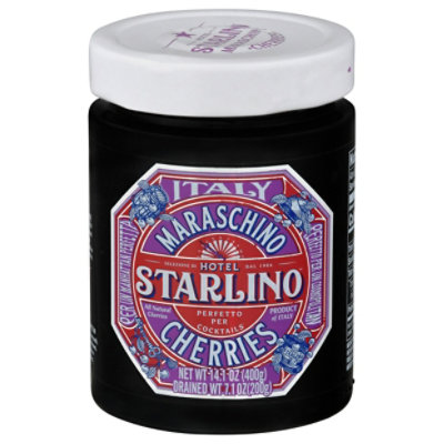 Hotel Starlino Maraschino Cherries - 14.1 OZ - Image 3