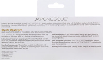 Japone Beauty Sponge Set - 1 EA - Image 4