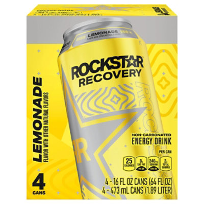 Rockstar Recovery Orange Energy Drink - 16 fl oz Can