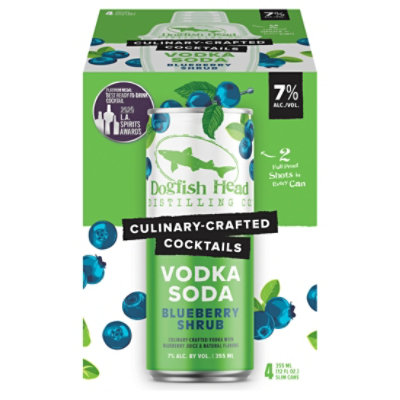 Dogfish Head Blueberry Shub Vodka Soda In Cans - 4-12 FZ - Image 3
