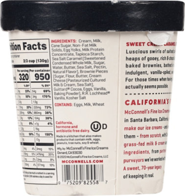Mcconnells Ice Cream Brwnie Swt Crm Crml - 1 PT - Image 6