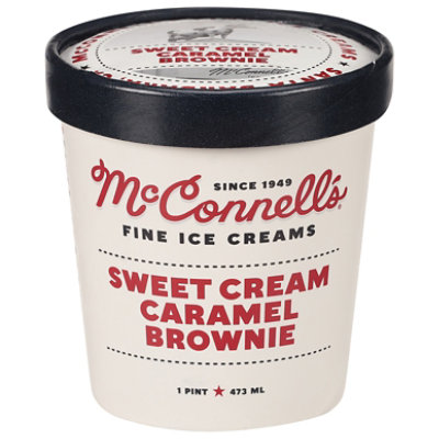 Mcconnells Ice Cream Brwnie Swt Crm Crml - 1 PT - Tom Thumb