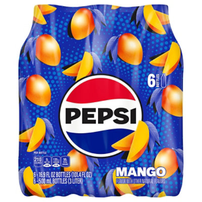 Pepsi Mango Bottle - 6-16.9 OZ - Image 3