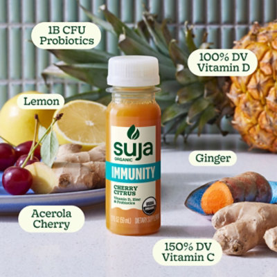 Suja Organic Immunity Cherry Citrus Shot - 2 Fl. Oz. - Image 1