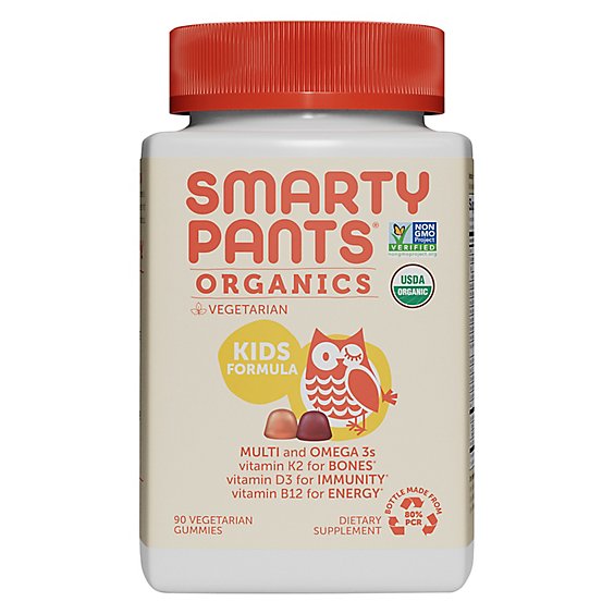 Smartypants Kids Complete Vitamins Orgnc - 90 CT
