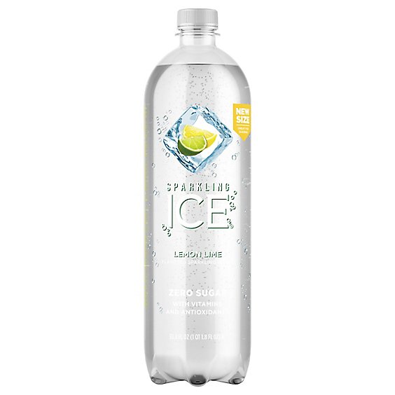 Sparkling Ice Lemon Lime With Antioxidants And Vitamins Zero Sugar - 33.8 FZ