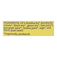 GTs Synergy Golden Pineapple Kombucha - 48 Fl. Oz. - Image 5