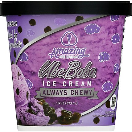 Amazing Ice Cream Sweet Purple Yam - 1 PT - Image 2