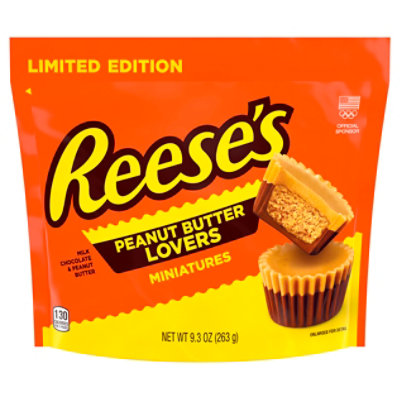 Reeses Chocolate Plus Peanut Butter Lovers Miniatures Assortment - Each - Image 3