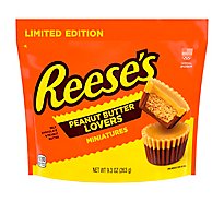 Reeses Chocolate Plus Peanut Butter Lovers Miniatures Assortment - Each