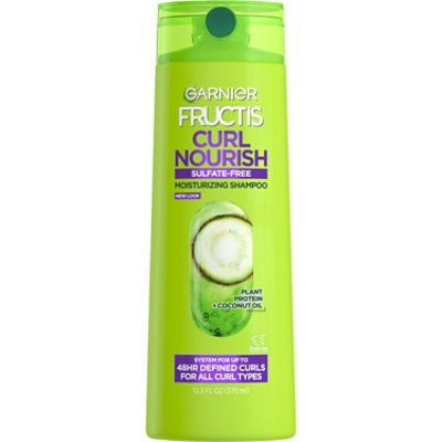 Garnier Fructis Curl Nourish All Curl Types Sulfate Free Shampoo - 12.5 Fl. Oz. - Image 1