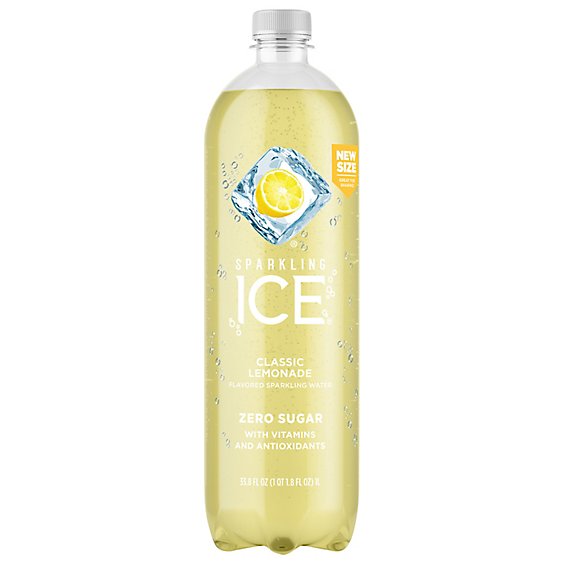 Sparkling Ice Classic Lemonade With Antioxidants And Vitamins Zero Sugar - 33.8 FZ