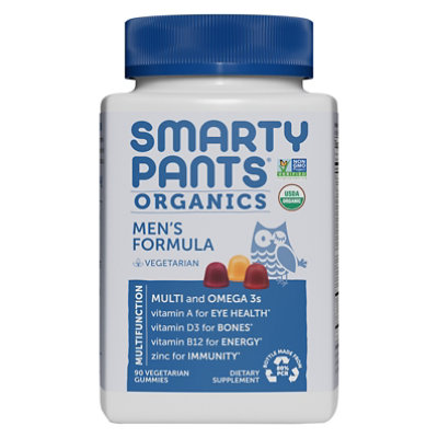 Smartypants Mens Complete Vitamins Orgnc - 90 CT - Image 3